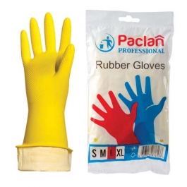 Перчатки резиновые повышенной прочности Paclan Professional